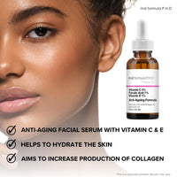 skinChemists MD - Anti-Ageing Serum Vitamin C 3%, Ferulic Acid 1%, Vitamin E 1% 30ml