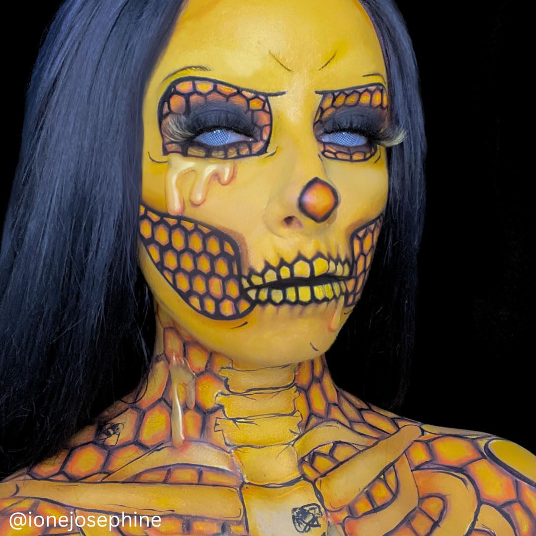 Mehron Color Cup Carded Yellow Makeup Accessory