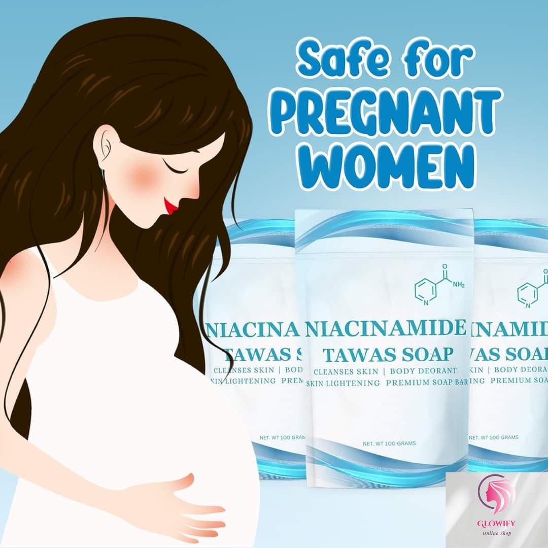 1 Bar NIACINAMIDE TAWAS SOAP 100grams