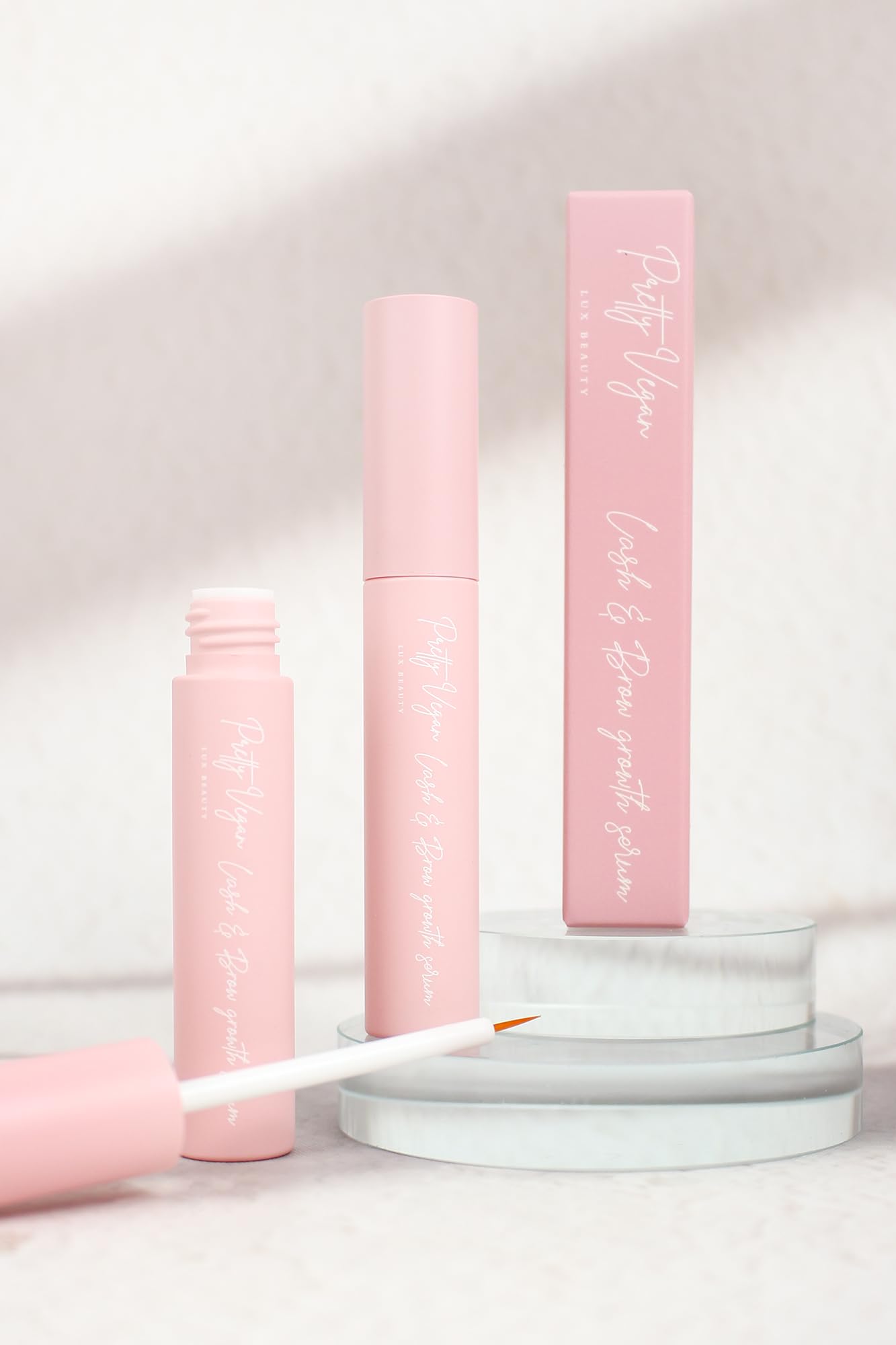 Generic Lash & Brow Enhancing Serum, Promotes Appearance of Longer, Thicker Eyelashes, 100% Organic Pure Plant Extract