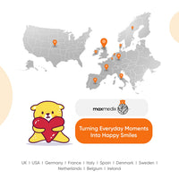 maxmedix Vitamin D for Kids 1000IU | 120 Tasty Gummies | 4 Months Supply | Natural Orange Flavour | 1 per Day | Vegetarian-Friendly, Non-GMO & Gluten-Free | Easy to Chew | Kids Vitamin D Gummies for 3-12 Years