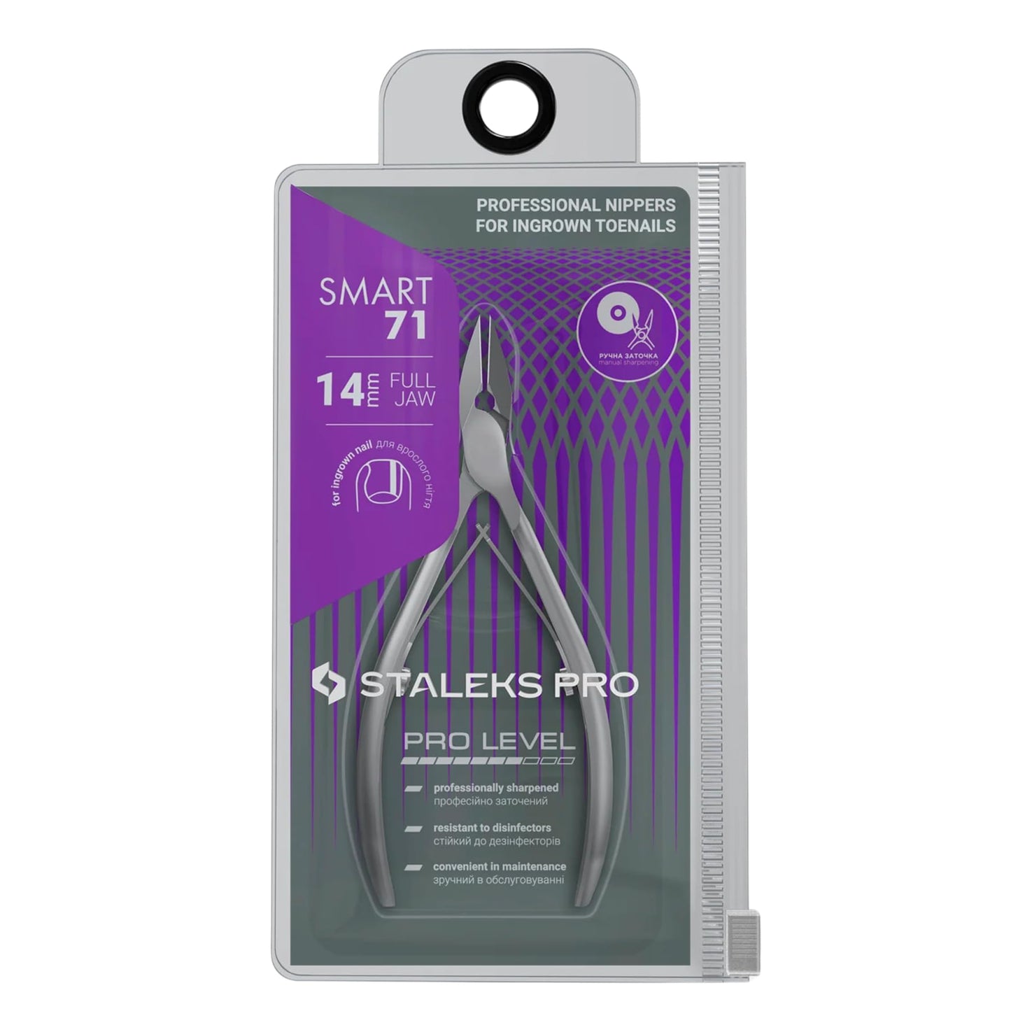 STALEKS PRO Professional ingrown nail nippers SMART 71 14 mm