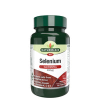 Natures Aid Selenium Tablets 200ug - High Potency Antioxidant Immune Support Supplement - Supports Thyroid Health Metabolism Wellness - Vegan Gluten-Free Non-GMO Natural Supplement - 90 Tablets