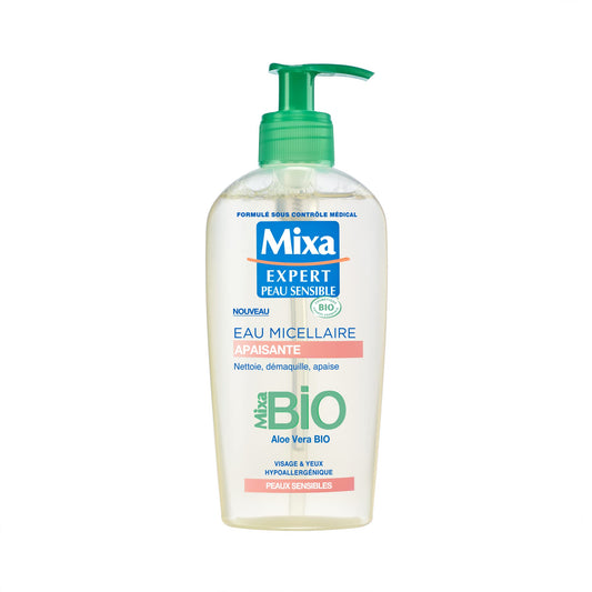 Mixa MIXA - Eau démaquillante - BIO Aloe vera et Glycérine - Pompe 200ml