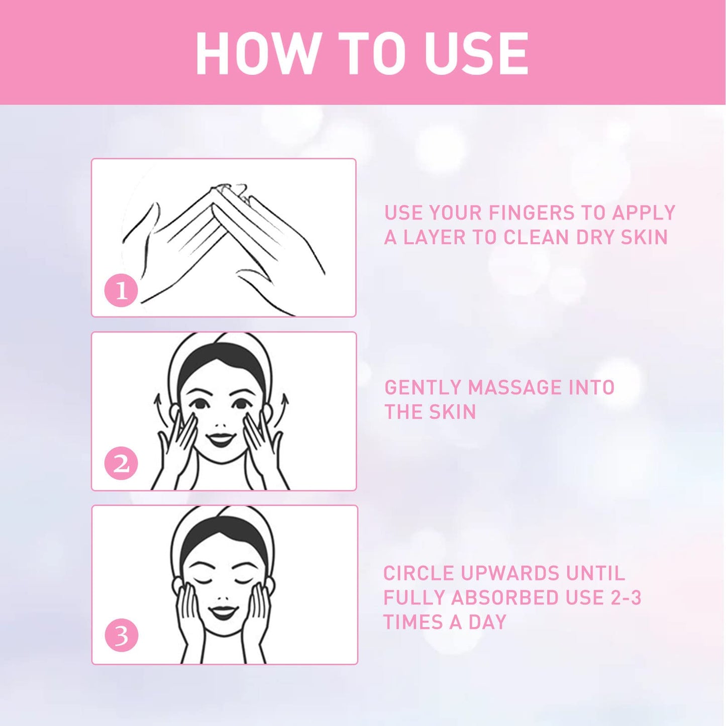 Hibiscus and Honey Firming Cream, Skin Tightening Cream for Face & Body, Neck Firming Cream, Double Chin Reducer, Natural Ingredients Anti-wrinkle Facial Moisturizer 50ml