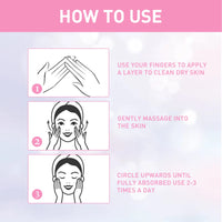 Hibiscus and Honey Firming Cream, Skin Tightening Cream for Face & Body, Neck Firming Cream, Double Chin Reducer, Natural Ingredients Anti-wrinkle Facial Moisturizer 50ml