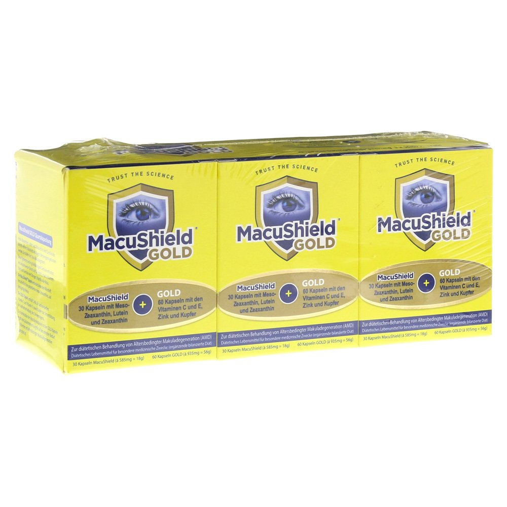 Macushield Gold 90+180 Capsules = 270 Capsules