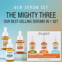 Balance Active Formula The Mighty Three (3 X 30ml) - Breakthrough Active Ingredients Visible Results. Three Targeted Serums That You Can Layer Together Or Use Individually.