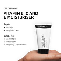 The INKEY List Vitamin B, C and E Lightweight Daily Face Moisturiser to Keep Skin Healthy 50ml