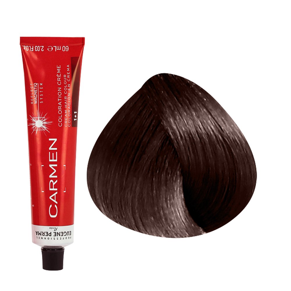 Eugene Perma Paris Tube Carmen 60 ml .5.15 Châtain Clair Cendré Acajou