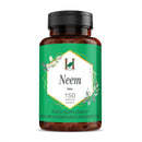 H&C HERBAL INGREDIENTS EXPERT H&C Neem Caplets/Tablets (Azadirachta Indica) - 750mg, 150 Counts | Detox