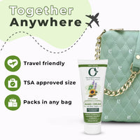 Plant-Based Lavender & Peppermint Soothing Hand Cream For Women | Vitamin C & E for Skin Protection | Hydrating Hand Cream & Moisturizer with Organic Shea Butter for Dry & Cracked Hands |