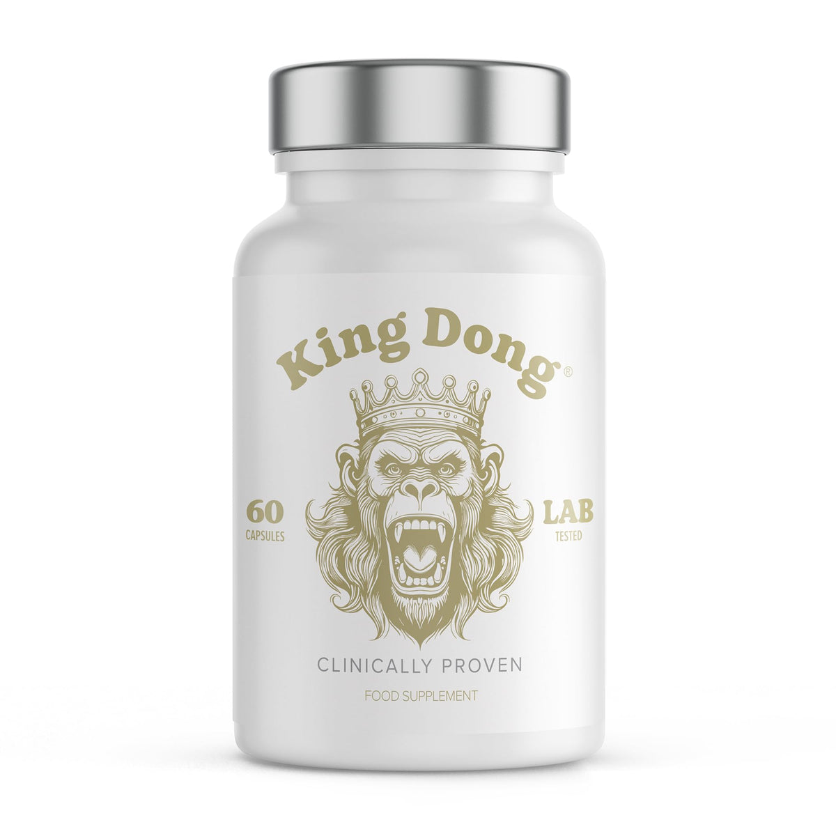 King Dong 60 Capsules - Citrulline & Resveratrol Clinically-Proven Male Performance Supplement