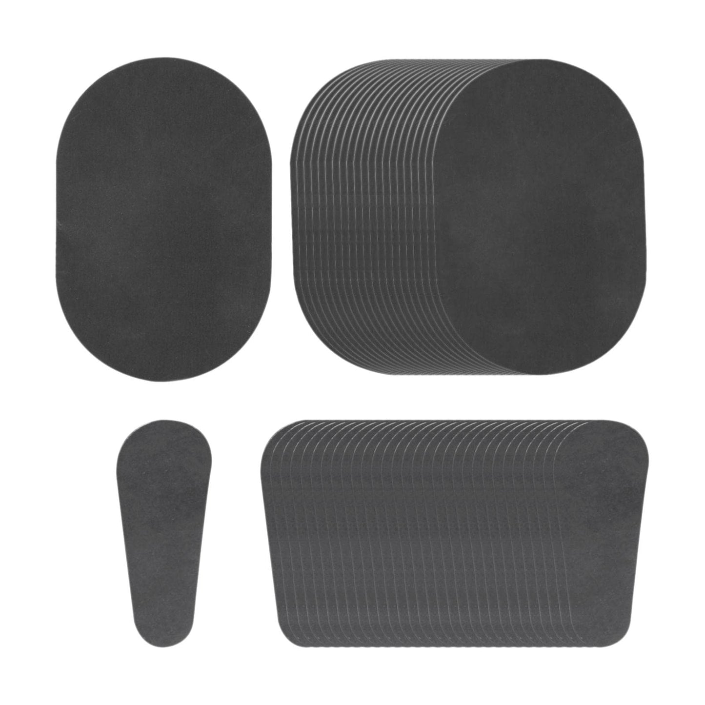 Tiuimk Set 80pcs Hair Removal Exfoliating Pads Smooth Legs Skin Arm Face Hair Remover Away