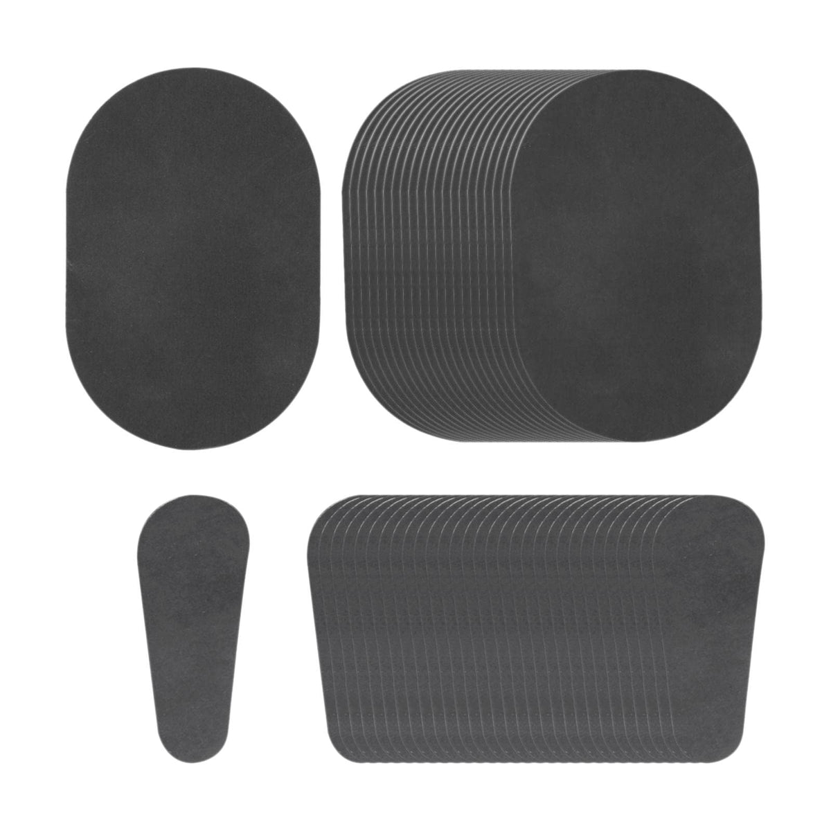 Tiuimk Set 80pcs Hair Removal Exfoliating Pads Smooth Legs Skin Arm Face Hair Remover Away