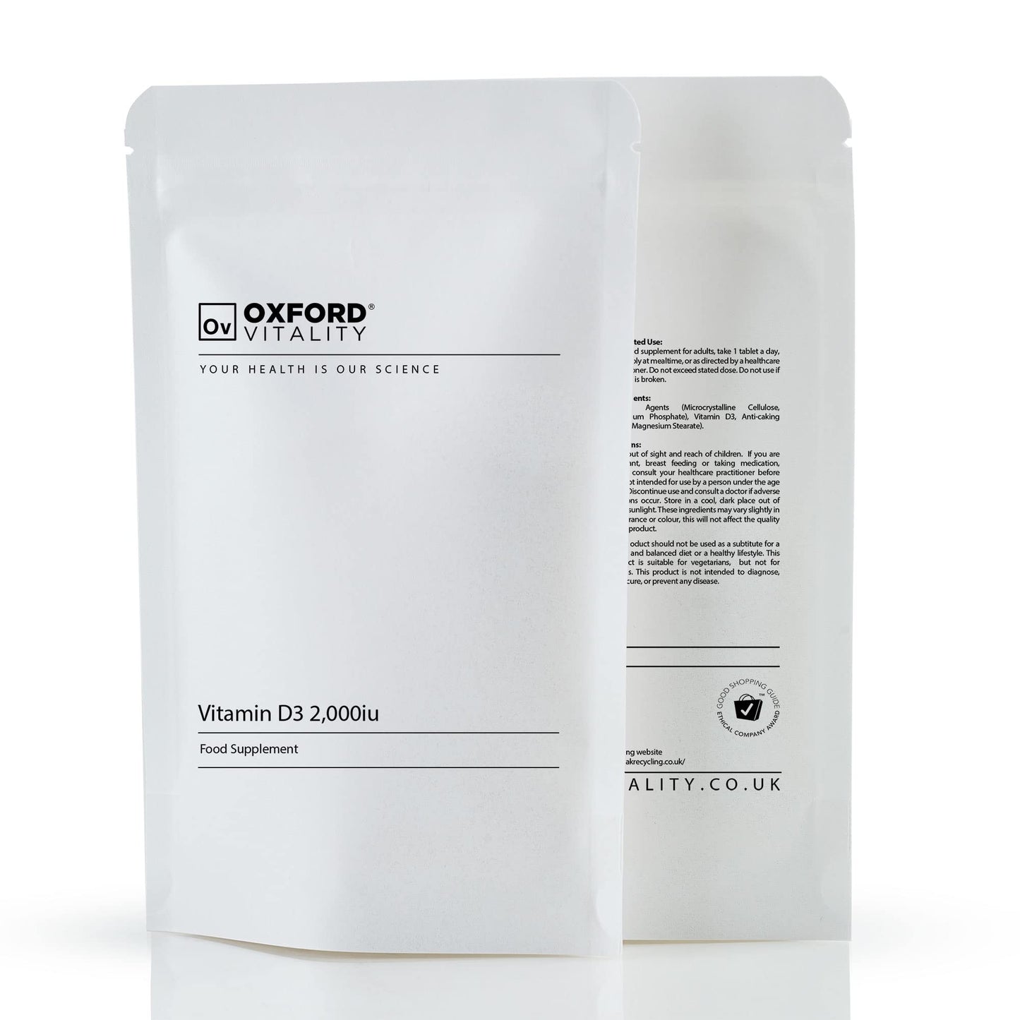 Ov OXFORD VITALITY Ov Oxford Vitality Vegan Vitamin D3 (120)
