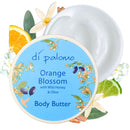Di Palomo Orange Blossom & Honey Body Butter 200ml. Body Moisturiser & Body Lotion. Shea Butter Body Butter with Skin Care. Body Butter for Women & Body Moisturiser for Women. Body Creams for Women.