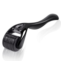 URAQT Derma Roller, 2.5mm Beard Roller, 540 Titanium Micro Needling Roller for Men and Women, Microneedle Face Roller Beard Growth Roller for Stimulate Hair Growth, Facial Skin Care, Scar Removal