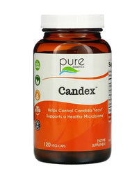 PURE ESSENCE LABS Pure Essence, Candex, Yeast Management System, 120 Veggie Caps