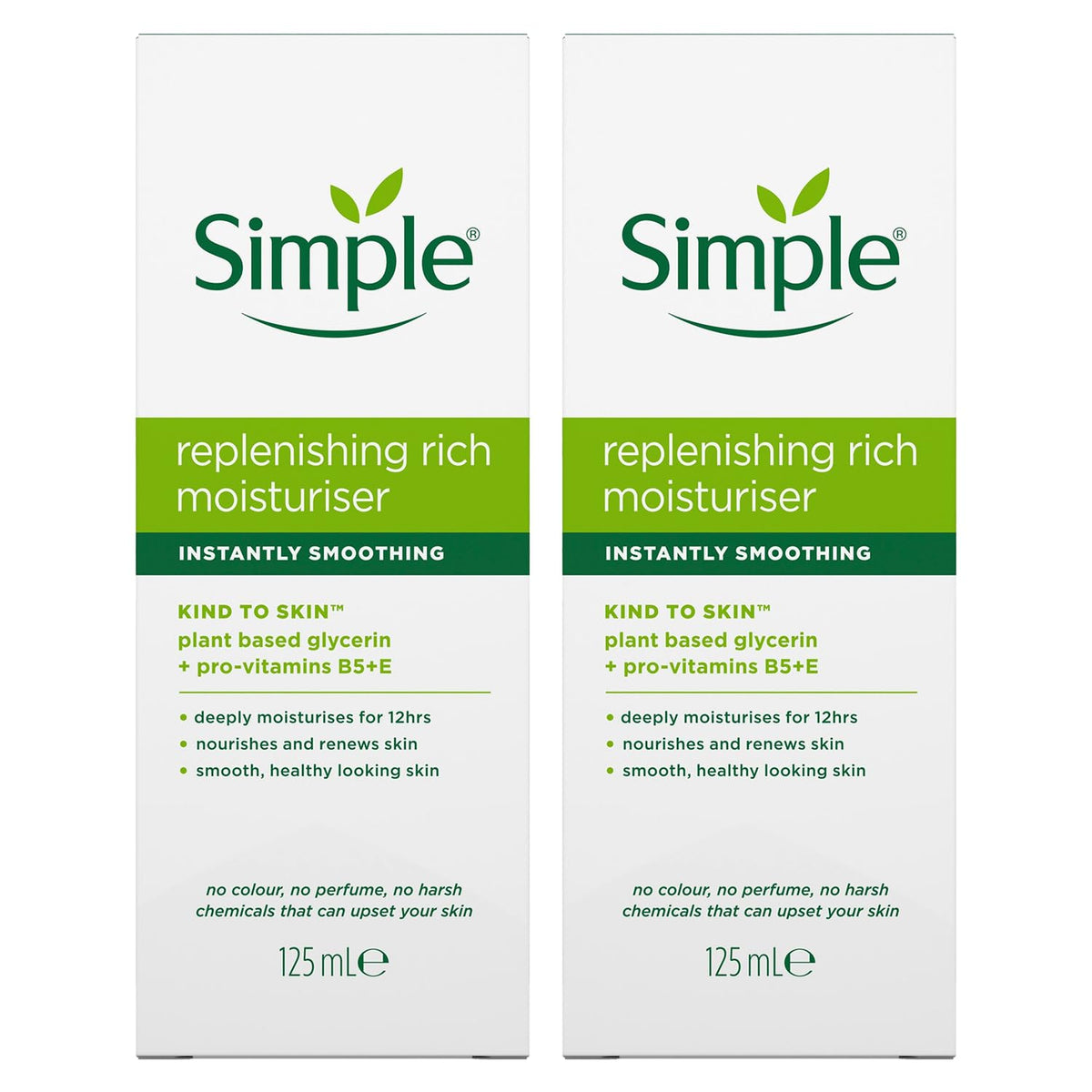 Simple Face Care (Rich Moisturiser 2 x 125ml)
