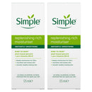 Simple Face Care (Rich Moisturiser 2 x 125ml)
