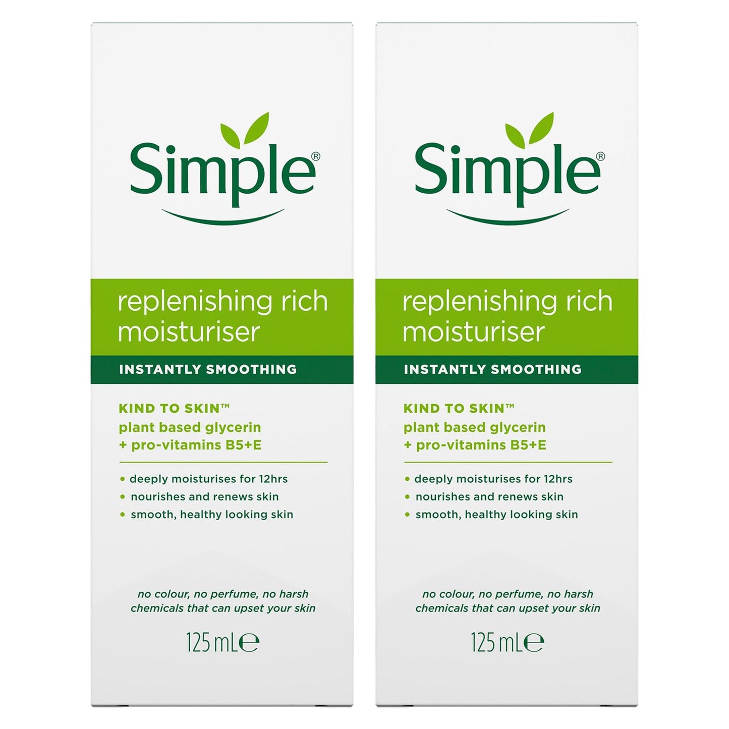 Simple Face Care (Rich Moisturiser 2 x 125ml)