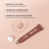 SHEBEEDO Lip Balm, Moisturizing Tinted Lip Balm, Peptide Lip Tint Long-Lasting Moisture To Soothe Dry Chapped Lips, Instant Shine And Hydration Tinted Soothing Lip Care (6#)