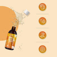 WeightWorld Liposomal Vitamin C Liquid - 250ml - Natural Orange Flavour - Sugar-Free & Gluten-Free - 1000mg per Serving - Easy-to-Absorb Sodium-L-Ascorbate Form - Non-GMO & Vegan-Friendly VIT C Supplements