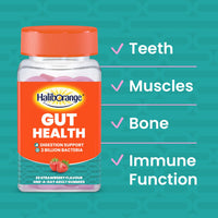 Haliborange Adult Gut Health - 30 Strawberry Gummies