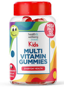 Club Vits Kids Multivitamin 120 Strawberry Flavour Gummies - Strawberry Contains 9 Essential Vitamins + Minerals Including Vitamin C D A & B Vitamins for Childrens - Pack of 120 Chewable Vitamins