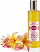 bleu & marine Bretania Monoi Body Massage Oil, Aromatic Spa Experience, Deep Nourishment for Skin Glow, Stress Relief, Vitality Boost, 100% Natural, 200 ml