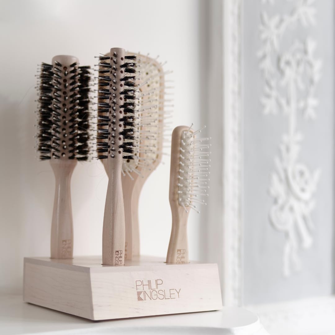 Philip Kingsley | Vented Round Hair Brush | For Detangling, Blow Drying, Straightening and Styling | Anti-Static, Root Lifting Hair Brush | Hair Styling Appliances for Women and Men