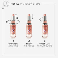 Kérastase Chroma Absolu, High Shine Hair Oil for Damaged Colour-Treated Hair, Lightweight Formula with Lactic Acid, Huile Chroma Éclat, Refill Capsule 75ml