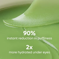 Green Tea Hydrogel Under Eye Patches for Dark Circle, Fine Lines & Wrinkles Reduction | Cooling Under Eye Patch Mask for Instant De-Puffing | 30 Pairs