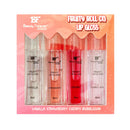 BF Beauty Forever Beauty Forever Fruity Roll on Lip Gloss, Moisturising & Hydrating, Available in 4 Flavours, 6ml each (Pack of 4)