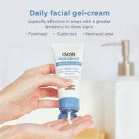 ISDIN Nutradeica Facial Gel Cream 50ml | For Seborrheic Skin | Hydrates, Soothes and Matifies skin