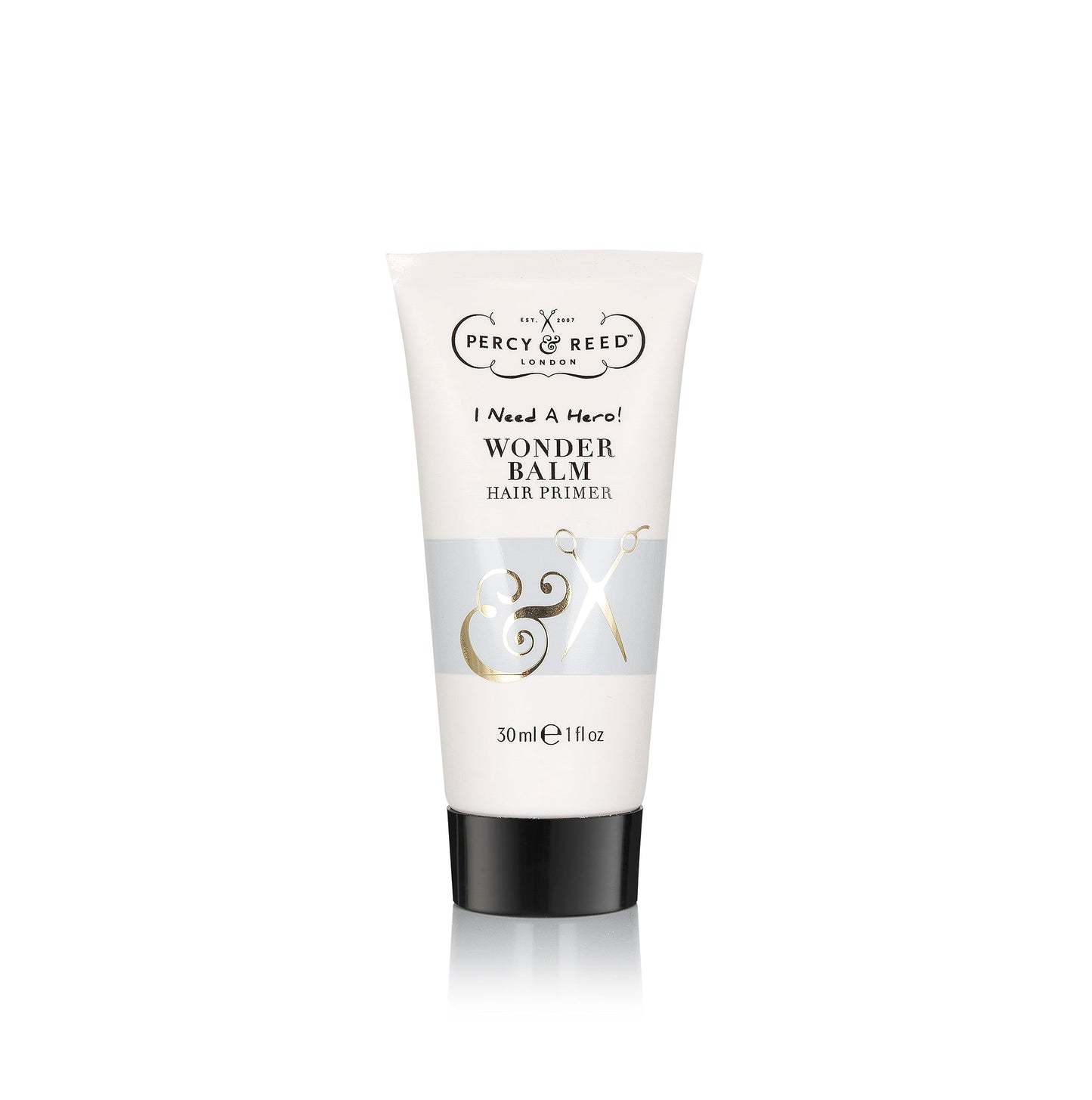 Percy & Reed I Need A Hero! Wonder Balm Hair Primer - Fights Frizz & Improves Shine - Works for Women of All Hair Types - 30 ml