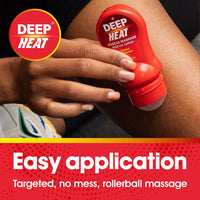 Deep Heat Muscle Massage Roll-on Lotion, Ease Tight Muscles, 50ml (Pack of 1)