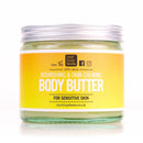 Our Tiny Bees Unscented Body Butter | 100% Natural | Jojoba-Rich for Deep Hydration & Soft Skin | Nourishing skin softening, for prevention and healing of Eczema 250ml. (Unscented)