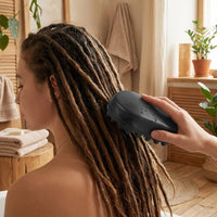Dpofirs Twist Afro Curl Hair Brush, Washable Twist Hair Sponge Twist Curl Brush Comb Rubber Styling Tool for Home and Salon Use