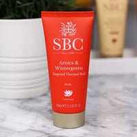 SBC Skincare Arnica & Wintergreen Targeted Thermal Rub 100ml - Warming Cream for Muscle Tension Relief