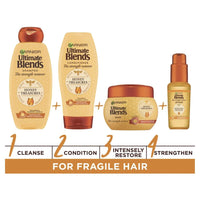 Garnier Ultimate Blends Honey Strengthening Shampoo 360ml