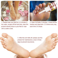 Corn Remover Wart Remover Corn Removal Corn Remover for Feet, Callus Remover, Cuticle Remover, Corn Remover Liquid to against Corn & Wart,15ml