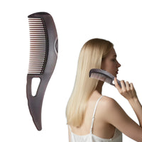 Generic Dandruff Comb, Hollow Tooth, Detoxing, Scalp Psoriasis, Lice, Multifunctional, Brown, ABS, 8.27x2.05 inches, Unisex Adult and Children, All Ages, Unisex