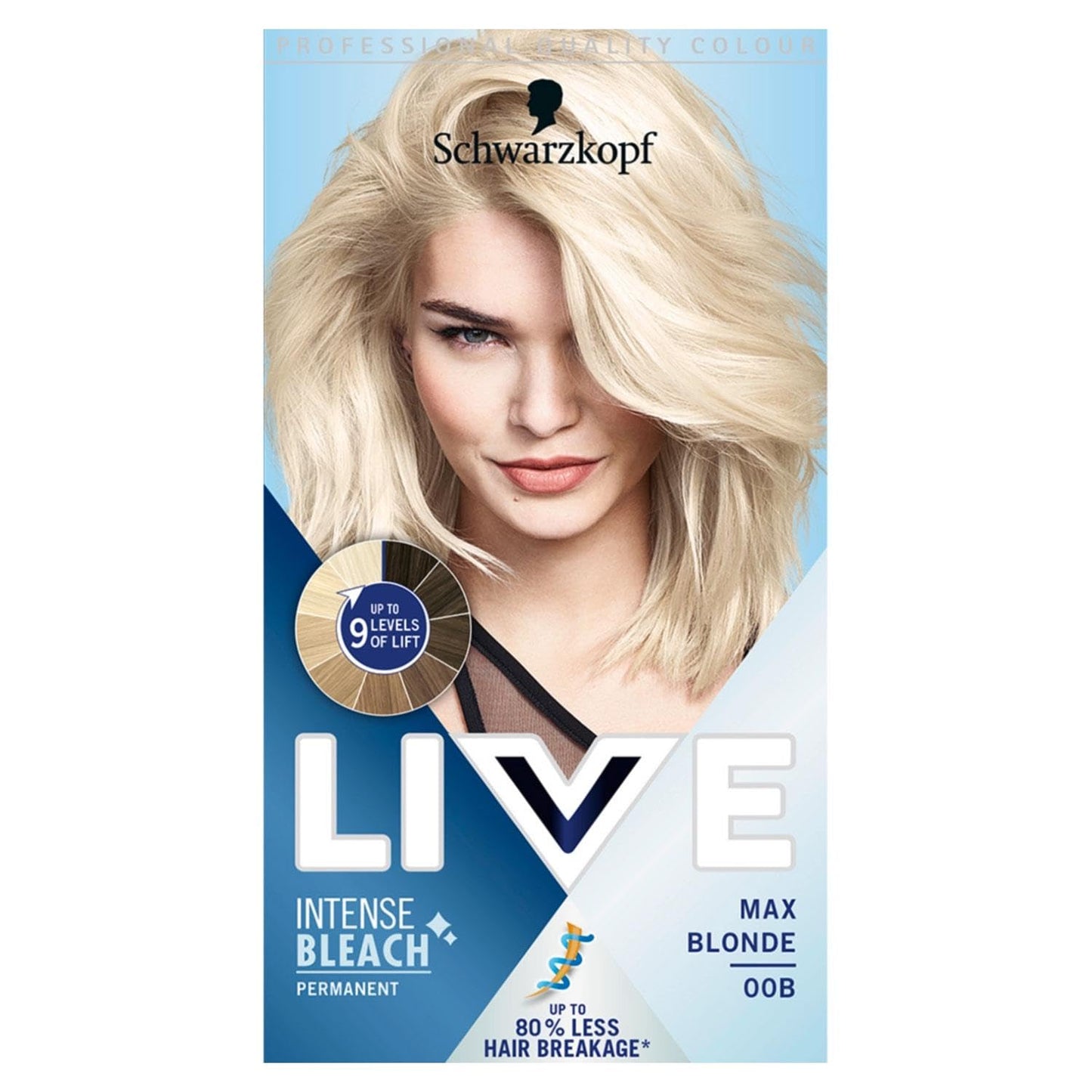 Schwarzkopf LIVE XXL 00B MAX BLONDE 1