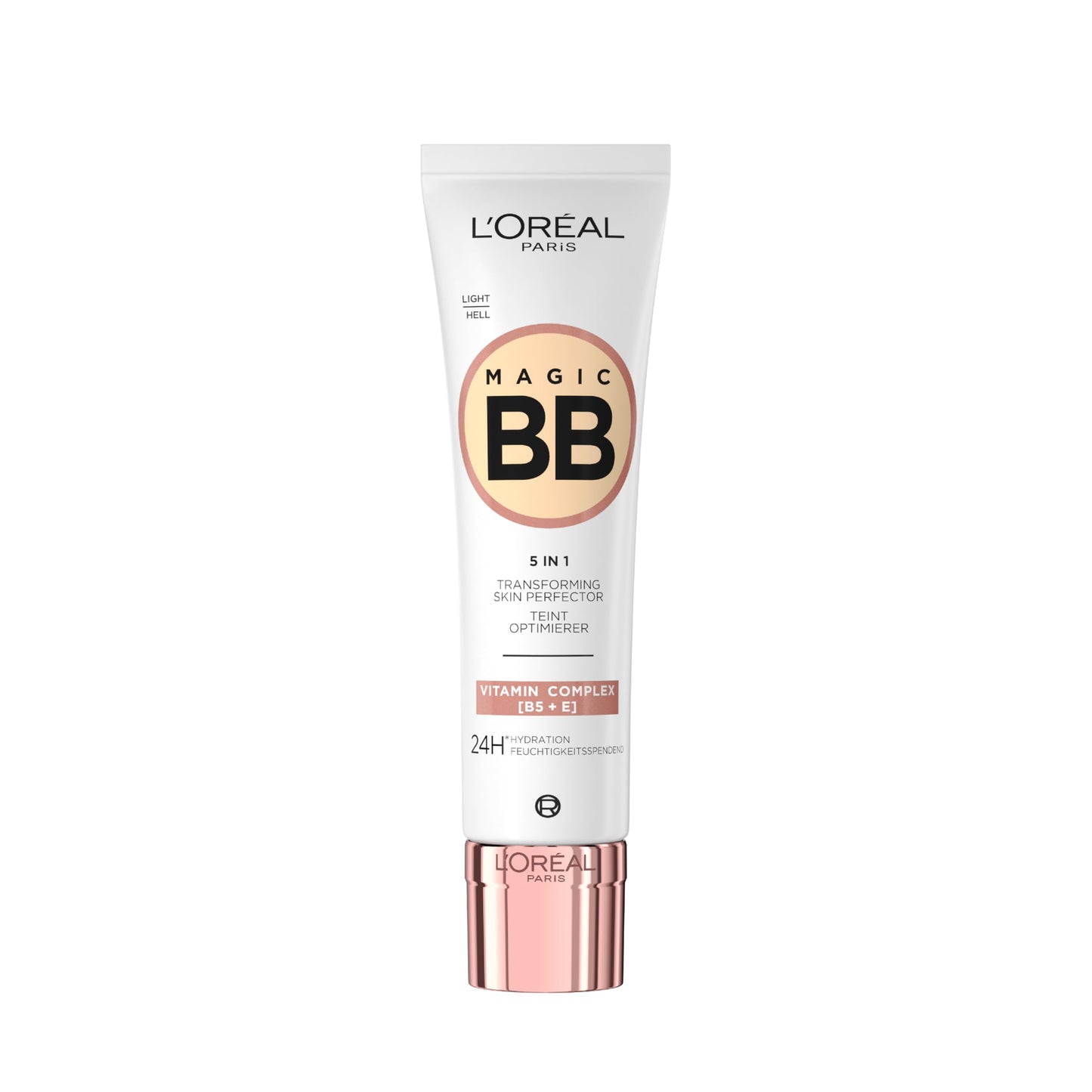 L'Oreal Paris L'Oréal Paris Magic BB Cream with SPF 20, 5-in-1 Skin Tint with Vitamin B5 and Vitamin E, Lightweight Hydrating Formula Adapts to Skin Tone for a Natural Glowy Finish, 30 ml, Shade: 02 Light