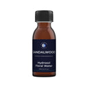 Mystic Moments | Sandalwood Natural Hydrosol Floral Water 125ml | Perfect for Skin, Face, Body & Homemade Beauty Products Vegan GMO Free