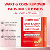 ERAYCEE Wart Remover, Wart Treatment Patch (42 Pieces), Plantar Wart Remover for Hands, Feet and Face, Wart Cream, Corn Remover, Deep Wart Removal Effective Pain Relief for Kids and Adults