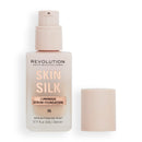Revolution Beauty London Makeup Revolution, Skin Silk Serum Foundation, Light to Medium Coverage, Contains Hyaluronic Acid, F5, 23ml