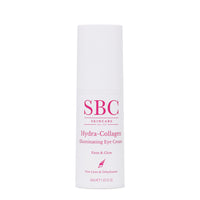 SBC Skincare Hydra-Collagen Illuminating Eye Cream - 30ml | Anti-Ageing Brightening Eye Cream | Lightweight Moisturising Eye Cream For All Skin Types | Clinically Proven Collagen Eye Cream
